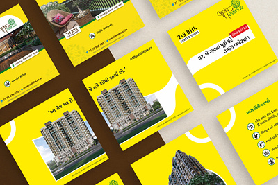 Social Media Post and Billboard for Real Estate apartment banners building graphic design india instagram instagram template poster property real estate social media tamplet