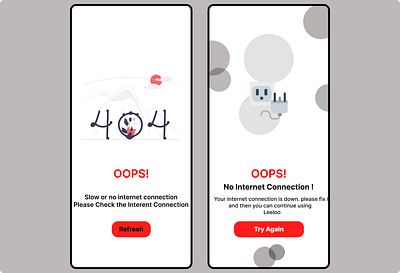 Error 404eror connection connectionerror design error illustration logo no in no internet nointernet screen ui