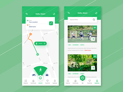 Mobile App & Your Map app branding case creative design figma followme illustration logo mobile mobileapp ui ux