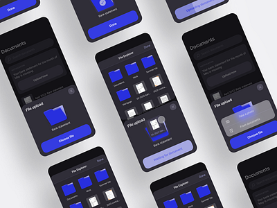 Daily UI 031 — File Upload 031 app daily ui dailyui figma file upload ios mobile app ui ux