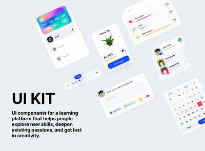 UI Components adobe adobexd androidapp components design figma figmadesign interface interfacedesign iosapp mobileapp uidesigns uikit uiux uiuxdesign