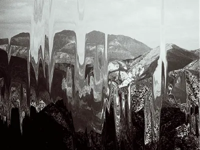 M-01 black dark experiment glitch photography