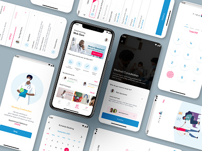 Tibu Health App android branding design illustration logo ui user experience user interface design userinterface ux