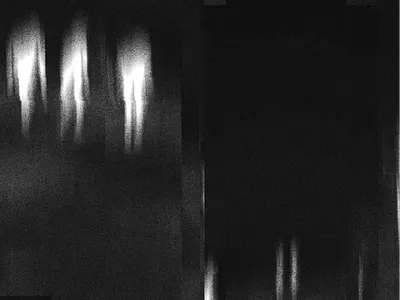 People black dark design experiment glitch illustration