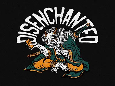 "Disenchanted" Japanese Demon Illustration demon disenchanted illustration illustration studio illustrator japanese demon japanese illustraiton japanese tattoo no ghost stories tattoo tattoo illustration traditional japanese tattoo traditional tattoo