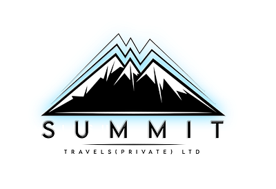 LOGO - SUMMIT TRAVELS branding design graphic design illustration logo typography