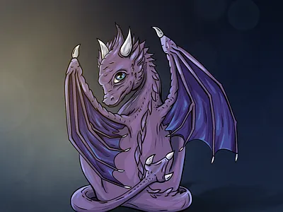 Mavi Dragon dragon graphic design illustration