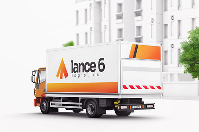 Lance 6 Logistics Branded Vehicle 3d animation branding design graphic design illustration logo motion graphics typography ui vector