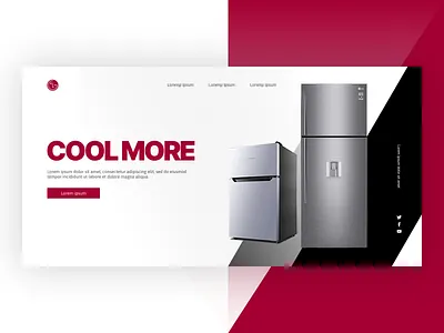 Hero Section graphic design ui ux