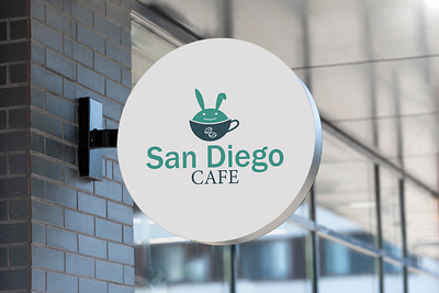 San Diego Cafe branding cafe cafe logo coffee logo design illustration illustrator letter logo logo logo designing photoshop ui vector
