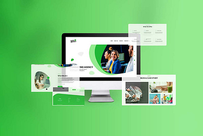 Desktop Based Website UI/UX Design app design graphic design landing page design ui ui design uiux