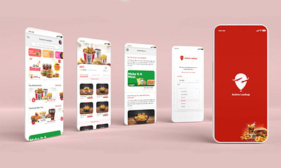 Food Mobile APP UI/UX Design app app design app ui best design design food app design graphic design mobile app design ui ui design uiux