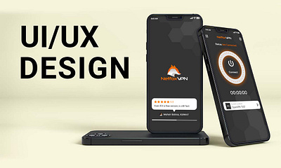 VPN Mobile APP UI/UX Design app app design app ui design graphic design mobile app design ui ui design uiux