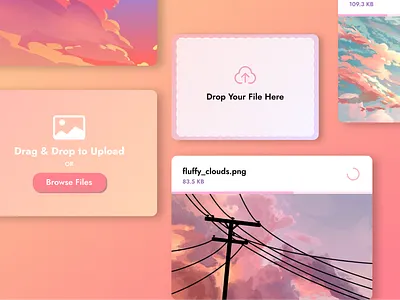 Picture File Upload app design dailyui design design challenge figma file upload photo photo upload ui challenge ui design upload upload photo ux challenge ux design visual design web design