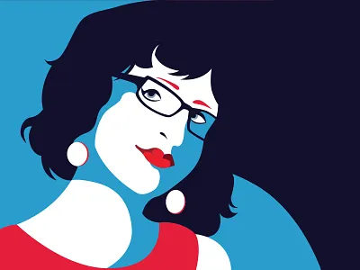 Sophisticated mother artwork design digital graphic design illustration portrait vector vectorportrait