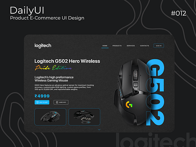 Daily UI Challenge - Day 012/100 (Ecommerce Product Page) creativedesigner cssdesign dailychallenge dailyui design designthinking interactiondesign productdesign prototyping research ui uidesign uidesigner uiux userexperience userresearch ux webdesign website design