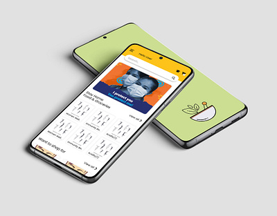 Hrishaa Wellness app branding clean design flat typography ui