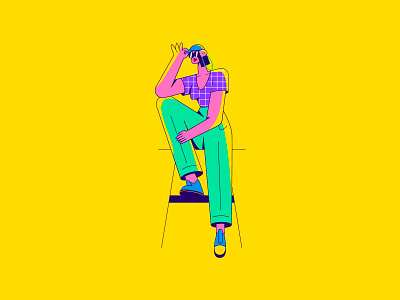 Hello there! 2d art adobe illustrator behance character character design character designer colorful illustration design dribbble flat character flat design flat design illustration freelance illustrator illustration illustrator procreate vector vector art vector character women character