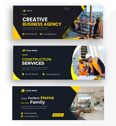 Social media cover Design For Recent Project ads banner banner ads branding corporate design cover creative design design graphic design logo print social media banner social media post web banner