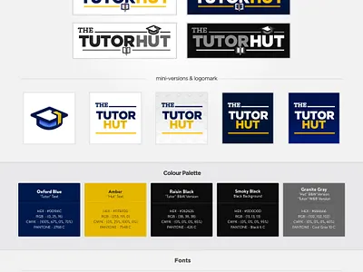 The TutorHut Branding affinity designer branding design illustration logo vector