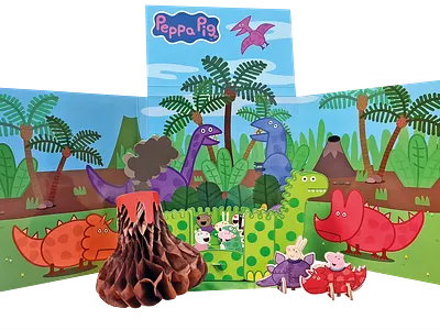Sustainable, plastic-free toy. conceptual eco friendly editorial educational graphic design hasbro packaging design peppa pig plastic free product design publishing sustainable toy