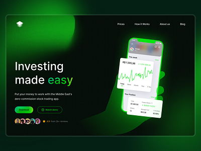 Investing hero banner animation banner branding concept crypto design graphic design hero illustration invest investing landingpage money motion graphics nft ui ux