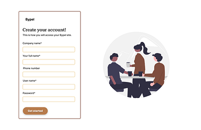 Sign up page design figma sign up page ui