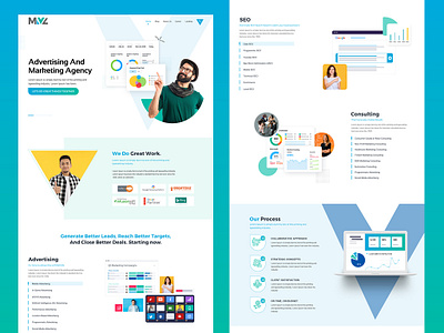 Marketing Agency graphic design ui web design