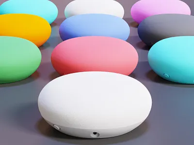 3D Google Nest Mini 3d azer azerbaijan blender google smart speaker