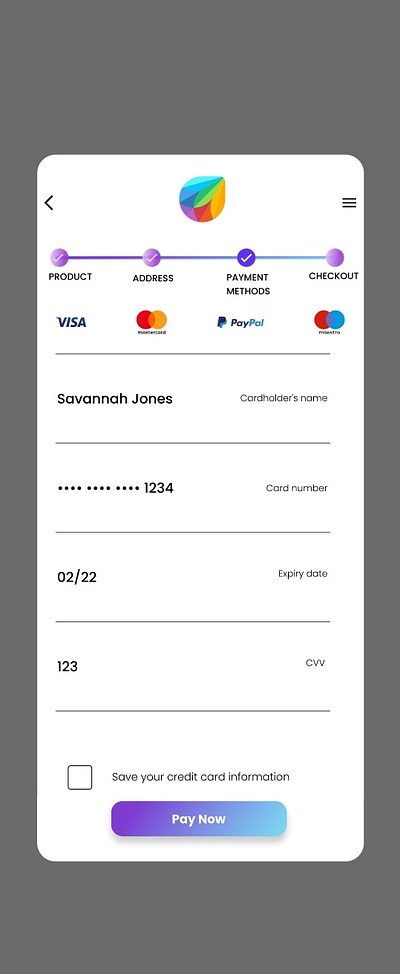 #DailyUI 002 branding design typography ui ux vector