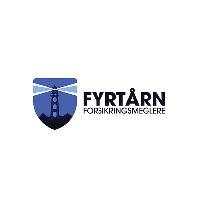 Fyrtårn Forsikringsmeglere Insurance Logo beginner insurance logo