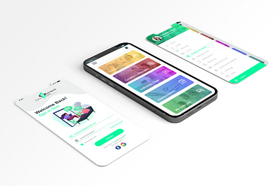 App design 3d animation graphic design logo motion graphics ui