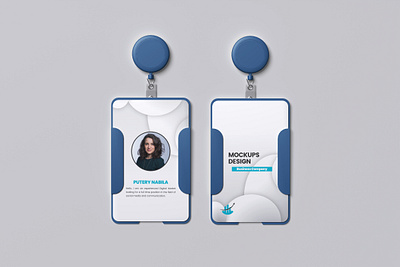 ID CARD HOLDER MOCKUPS/PSD 3d branding businiess card design graphic design holder id card illustration logo mockup new
