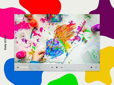 Daily UI 057 | Video Player daily ui 058 video player web design