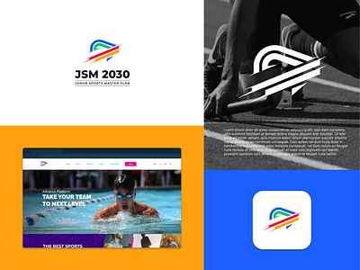 Johor Sports Masterplan Logo Idea branding design illustration logo