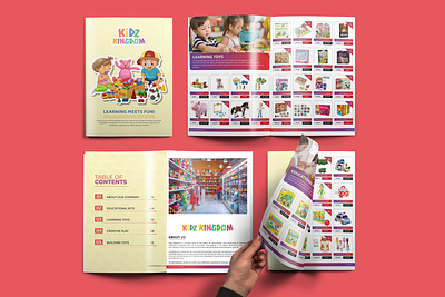 Toys Catalog Design brochuredesign catalogdesign creativedesign customcatalog designinspiration educationaltoys kidstoys marketingmaterials playfuldesign playtimefun printdesign productcatalog toybranding toycollection toydesign toymarketing toypromotion toyscatalog toyshowcase toystoredesign