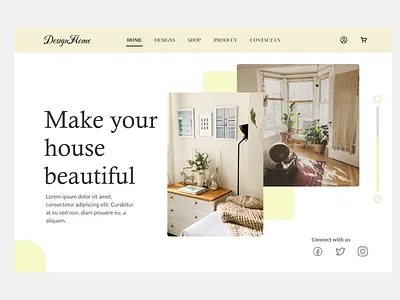 Landing page #003 colors dailyui day3 design figma home homedesign interior interiordesign landingpage letsdesign page ui