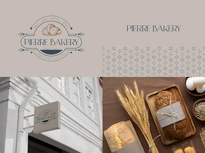 Bakery Logo bakery branding bread classic design graphic design illustration logo pastry typography vector