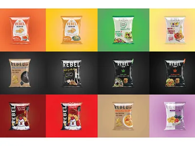 Snack Packaging branding package design