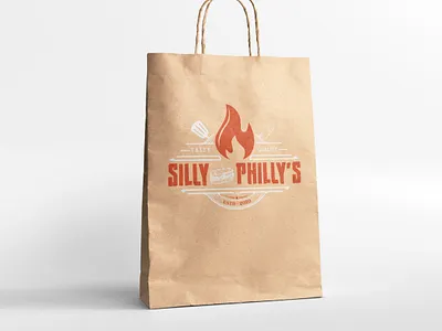 Silly Philly's LOGO DESIGN branding logo vector