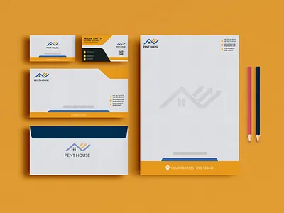 Business Card / Letterhead Design /Envelop Design branding business card business card design envelop design graphic design letterhead design logo stationary design visitingcard