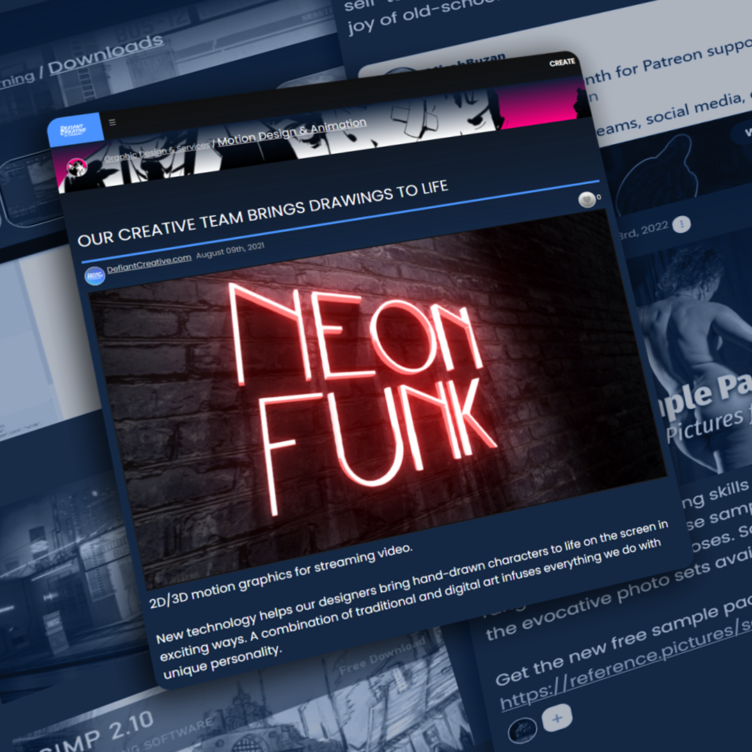 Example of Mobile friendly UI design