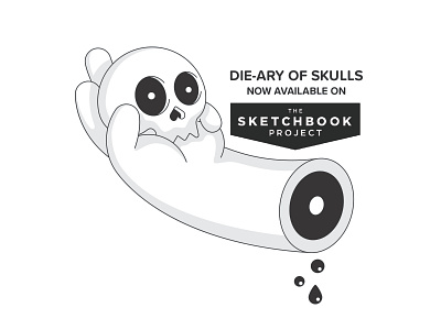 Die-ary Of Skulls graphic design illustration illustrator sketch sketchbook skull art skulls