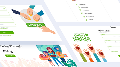 Charity Website charity uiux web design