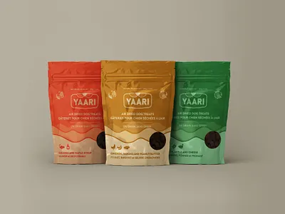 Yaari Pet Foods - packaging design branding design illustration label logo packaging vector