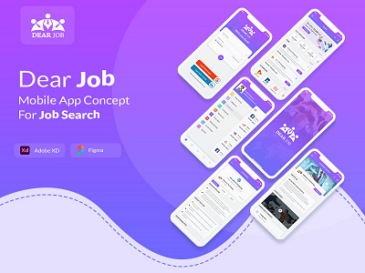 Dearjob - Figma Mobile Application