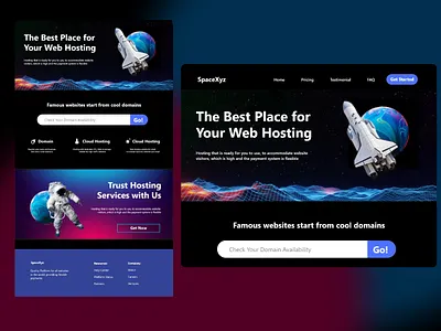 Space Web Design, Wordpress, Ui UX, astronaut modern website space ui ui design ux website website design website request website space wordpres costom wordpress wordpress design wordpress space