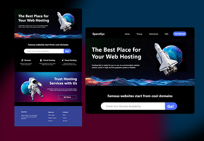 Space Web Design, Wordpress, Ui UX, astronaut modern website space ui ui design ux website website design website request website space wordpres costom wordpress wordpress design wordpress space