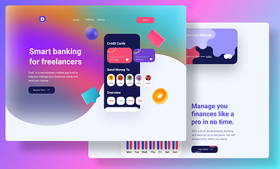 Banking Website banking website design ui ux website