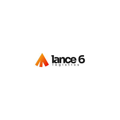 Lance 6 Logistics logo 3d branding design graphic design illustration logo typography vector